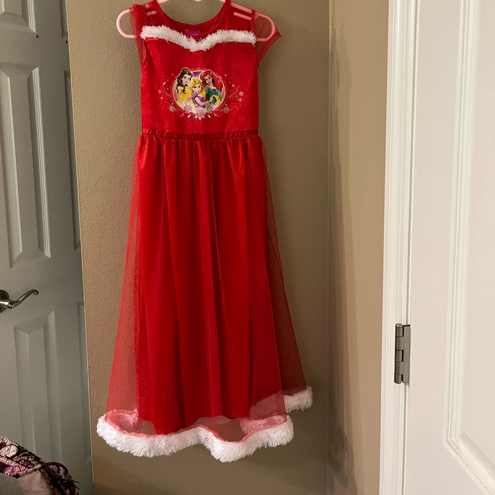 Girls Disney Pajama Gown Size small